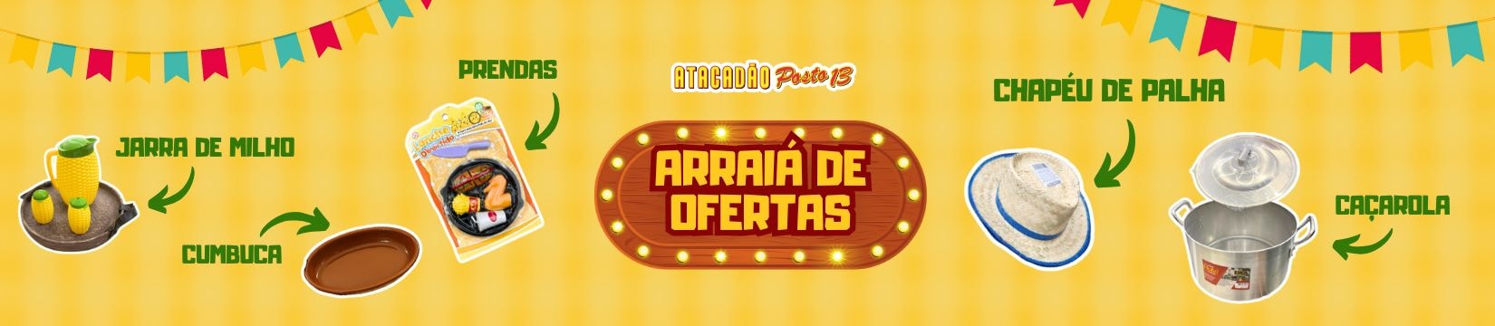 ARRAIÁ DE OFERTAS