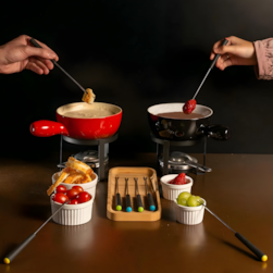 Aparelho De Fondue 8pcs Coliseu