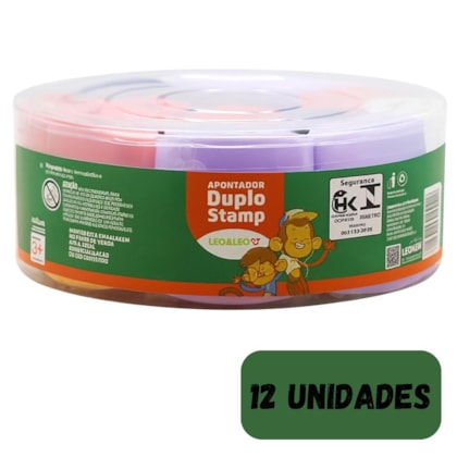 APONTADOR ESTAMP LEO E LEO 73005 - CX 12 UNIDADES