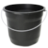 Balde 5l Preto Plasmotta