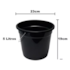 Balde 5l Preto Plasmotta