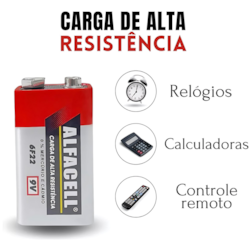 Bateria 9v Imporiente 6f22/1b