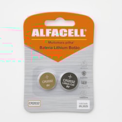 BATERIA LITHIUM 3V C/2 IMPORIENTE CR2032C2 - CX 12 UNIDADES