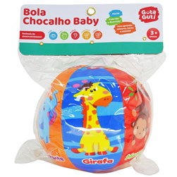 BOLA CHOCALHO BABY DMBRASIL DMB5839