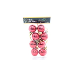 Bola Lisa Natal 3cm Vrm Wincy Ntb1001v