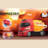 Bombeiro Combate Orange