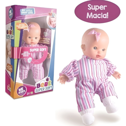 Boneca Bebe Super Soft Milk