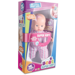 Boneca Bebe Super Soft Milk