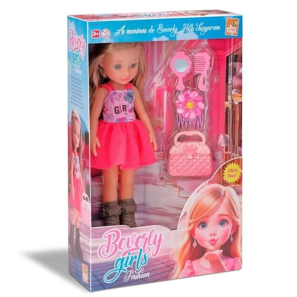 Boneca Beverly Girls Fashion Bee Toys