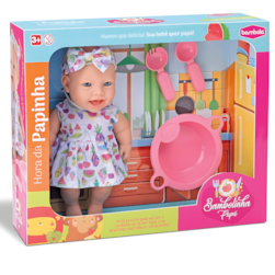 Boneca Bombolina Papa Bombola