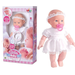 Boneca Little Baby Primeira Oracao Milk