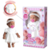 Boneca Little Baby Primeira Oracao Negra  Milk 157