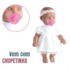 Boneca Little Baby Primeira Oracao Negra  Milk 157