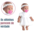 Boneca Little Baby Primeira Oracao Negra  Milk 157