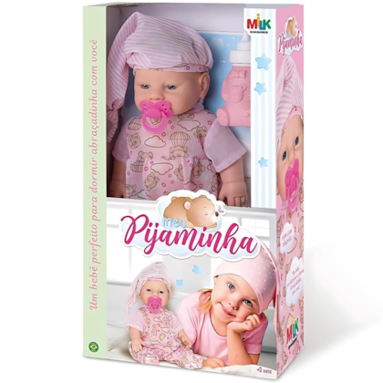 Boneca Meu Pijaminha Milk 658