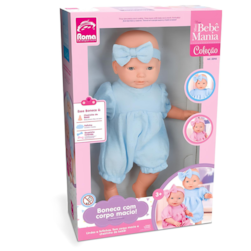 Boneca New Mini Bebe Mania Roma 5346