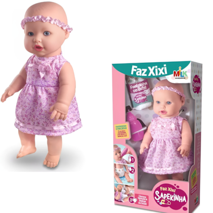 Boneca Sapekinha Faz Xixi Milk 367