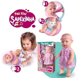 Boneca Sapekinha Faz Xixi Milk