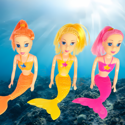 Boneca Sereia Magica Cores Sortidas Arktoys