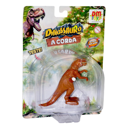 Boneco Dinossauro A Corda Dmbrasil Dmt5935