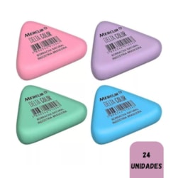Borracha Delta Color Mercur 1009 - Cx 24 Unidades