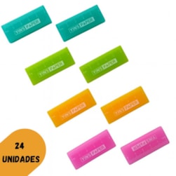 BORRACHA FORMATO DE REGUA YINS YP8196 - CX 24 UNIDADES