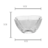 Bowl De Vidro Clover 9x5cm Coliseu