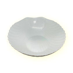 Bowl Tetis Opalino Gold Rim 470ml