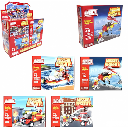 BRINQUEDO DE MONTAR INBLOX VAS ARKTOYS