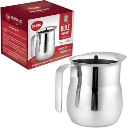 Bule P/leite Inox 600ml Clink Ck1327