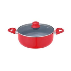 Cacarola 20cm Vermelha Rev Ceramica Casambiente Al020