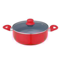 Cacarola 26cm Vermelha Casambiente Al089