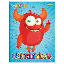 Cad Desenho Sabichinhos 96fls Kajoma 8737