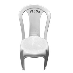 Cadeira Bistro Jesus Branca Solplast