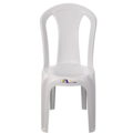 Cadeira Bistrô Lisa Branca Solplast