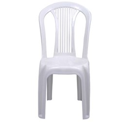 Cadeira Bistro Paripueira Branca Solplast 3099