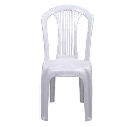 Cadeira Bistro Paripueira Listrada Branca Solplast