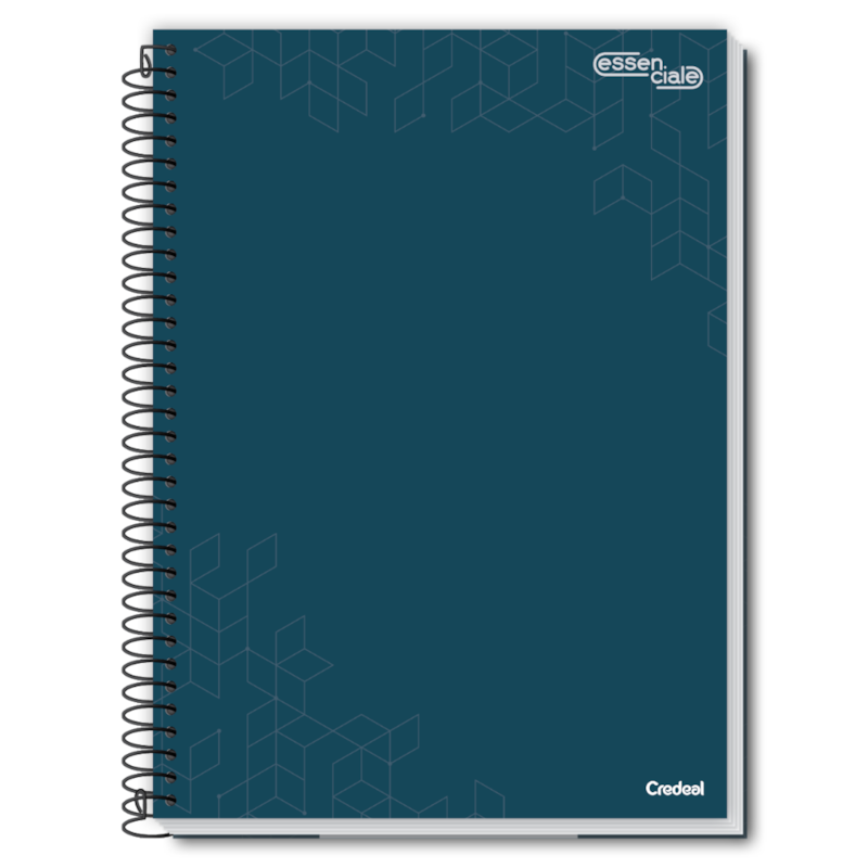 Caderno 1/4 Capa Dura 80fls Credeal - Atacadão Posto 13