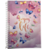 Caderno 1/4 Capa Dura 80Folhas Porpurina Credeal