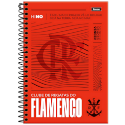 Caderno 1/4 Esp Cd 80fls Flamengo Foroni