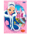 Caderno 1/4 Princess Broch Cd 80fls Smart Cp06643