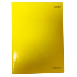Caderno Brochura Capa Dura 80fls Amarelo Paulista 187