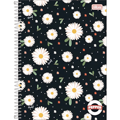 Caderno Capa Dura Universit¿rio Pepper Fem 20mat 320fls Tilibra