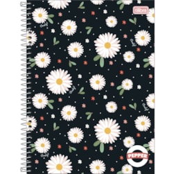 Caderno Capa Dura Universitário Pepper Fem 20mat 320fls Tilibra 236586