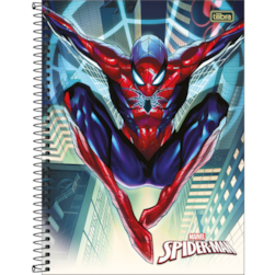 Caderno Capa Dura Universitário Spider Man 1m 80f Tilibra