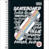 Caderno Cd Espiral 1/4 Pepper 80fls Tilibra