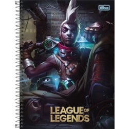 Caderno Cd Univ League Of 16m Tilibra