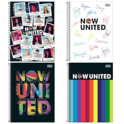 Caderno Cd Univ Now Unite 10m 160fls Tilibra