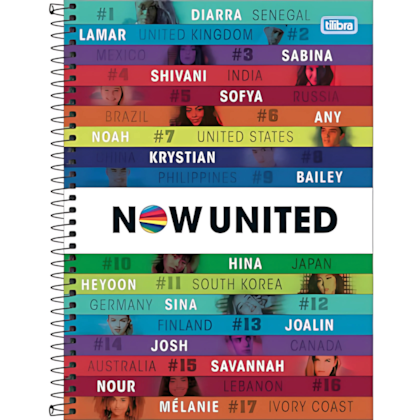 Caderno Cd Univ Now Unite 1m 80fls Tilibra