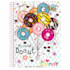 CADERNO ESP LOVE CANDY 15MAT 300FLS KAJOMA
